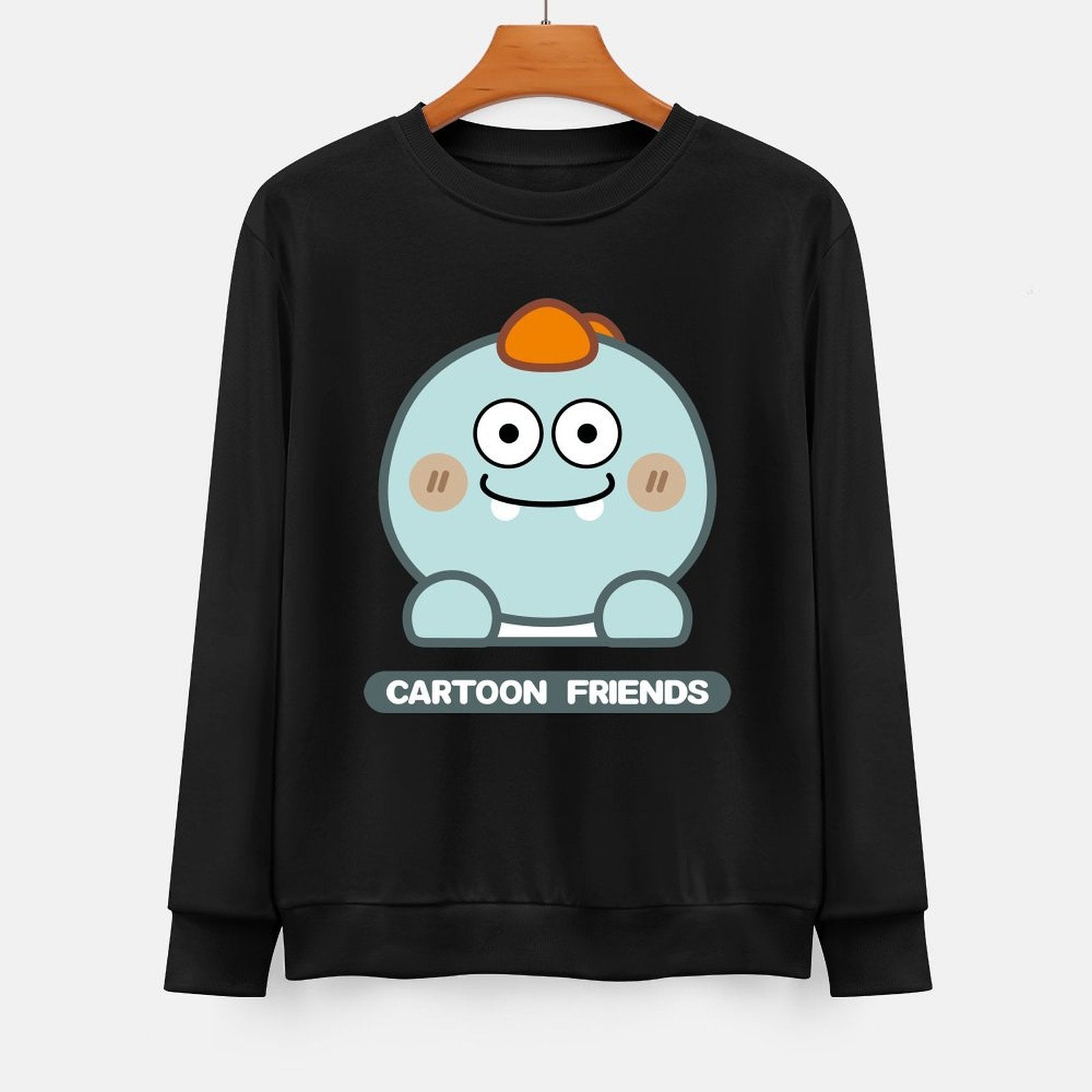 Front Patterned Long Sleeve TopEdition Vintage